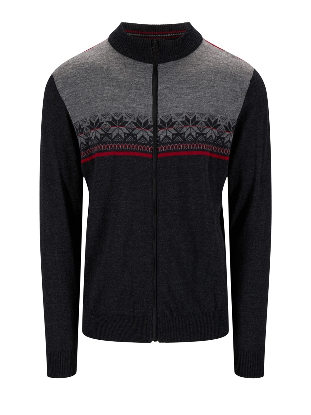 Dale of Norway Liberg Jacket Full Zip Sweater Gray Merino Wool Men’s Sz S NWT!